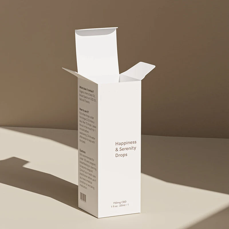 Eco Friendly Custom Logo Printed Rigid Cardboard Kraft box Cosmetic Paper card small box Carton perfume lipstick Packaging Boxes