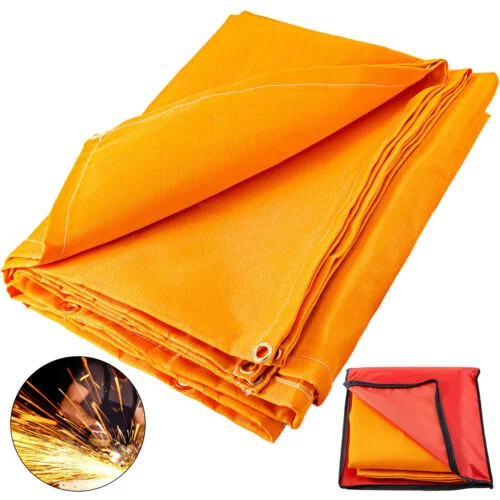 Orange Factory PVC Fiberglass Fire retardant PVC Coated Tarpaulin