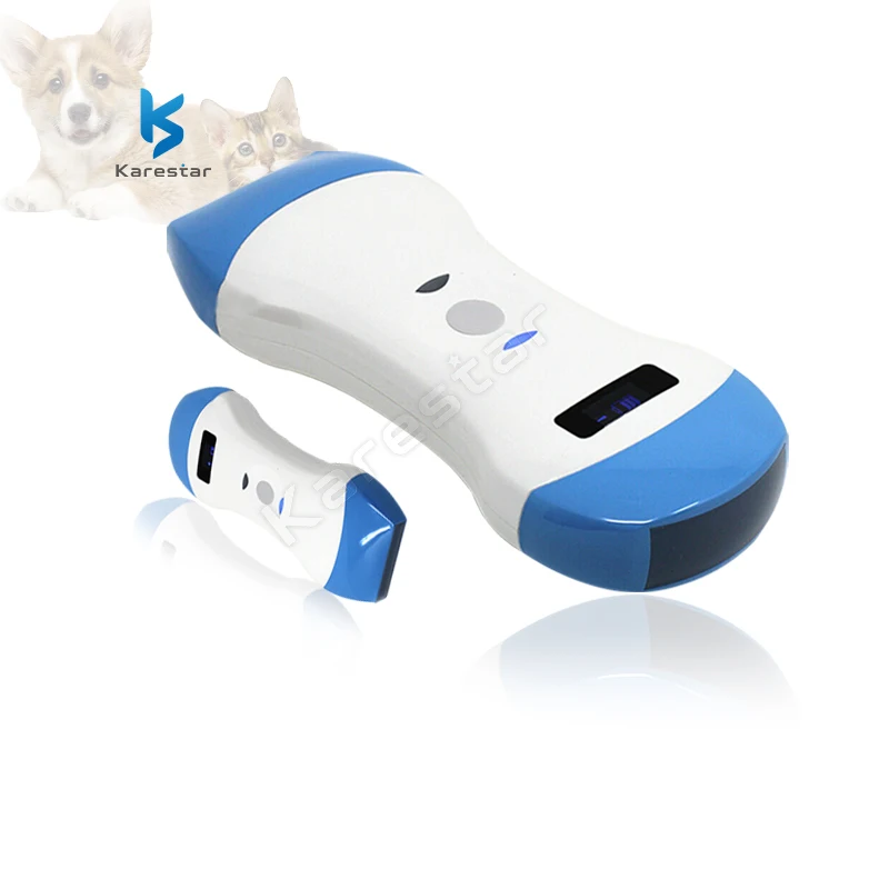Convex WiFi Linear Doppler Ultrasound Wireless Ultrasound For Ios Android Handheld Veterinary Ultrasound Scanner