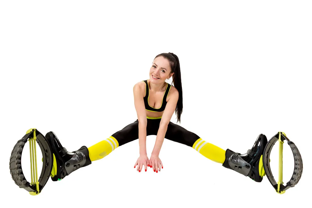 Aerobic exercise Kangoo jumps boots for lady and men low price fitness bounce shoes