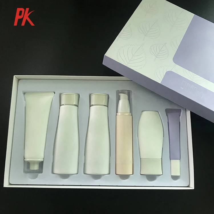 Двойная дешевая пластиковая коробка из ПВХ оптом, медная блистерная упаковка для ухода за кожей, блистерная упаковка раскладушки