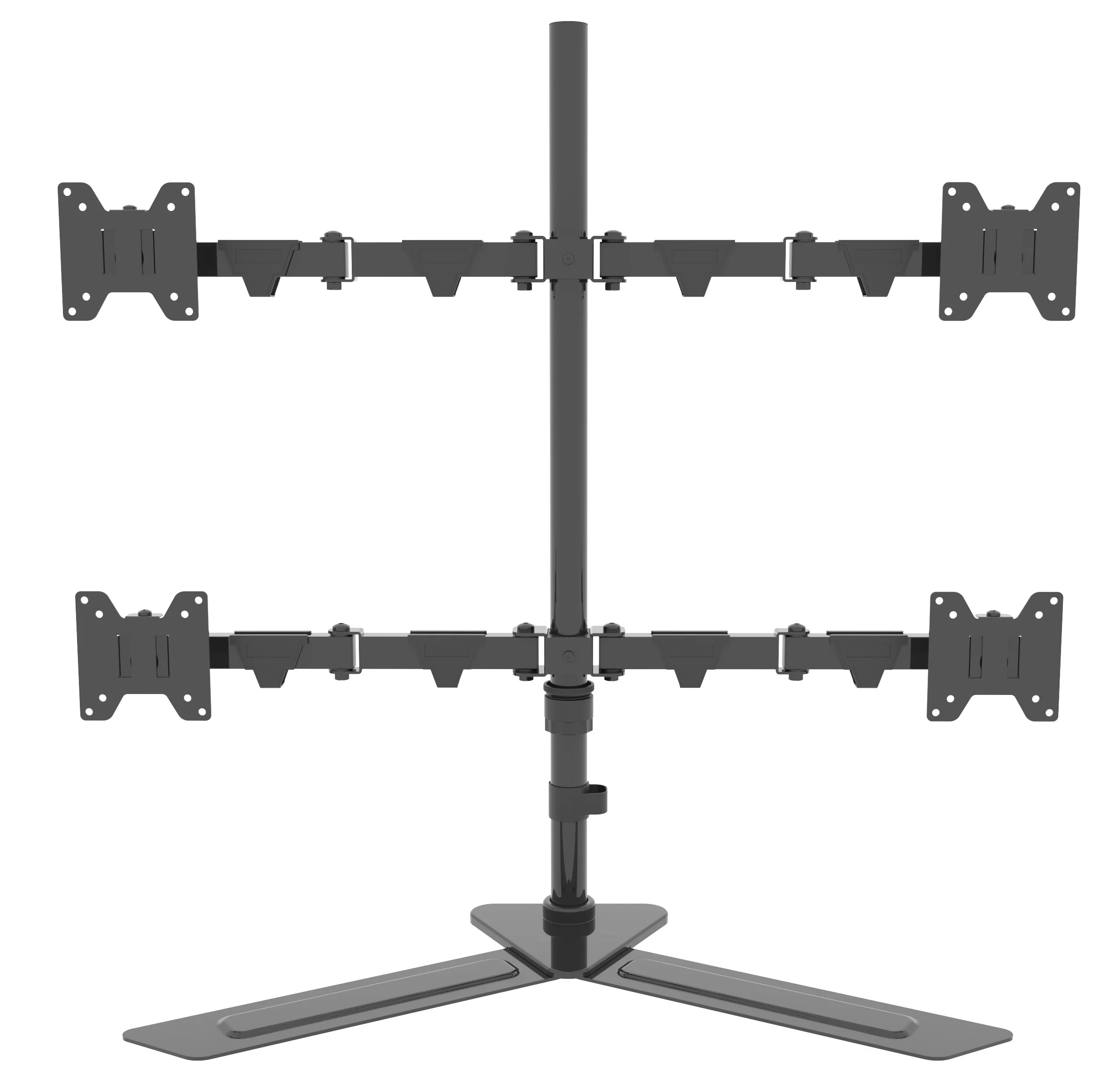 
height adjustable rotate LCD desktop mount bracket riser arm 