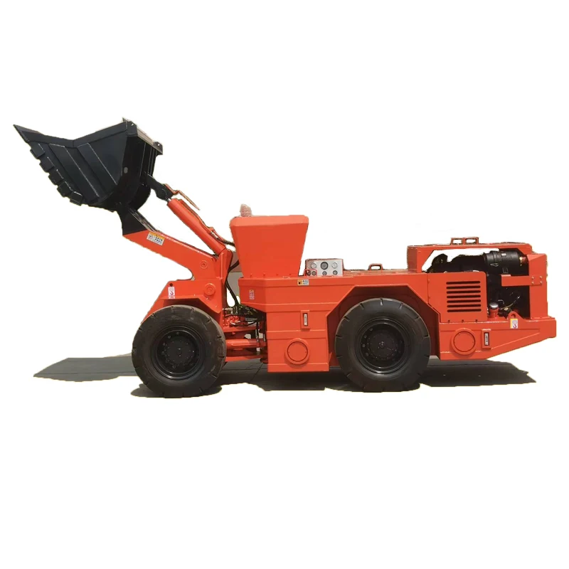 Underground mining loader diesel tunnel mining LHD Scoop tram loader with 1 cbm bucket