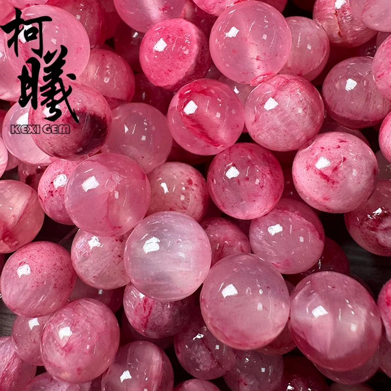 Wholesale Cheap Price Red Persian Jade Beads 4-12mm Round Smooth Loose Spacer Stone Beads Diy Bracelet Necklace
