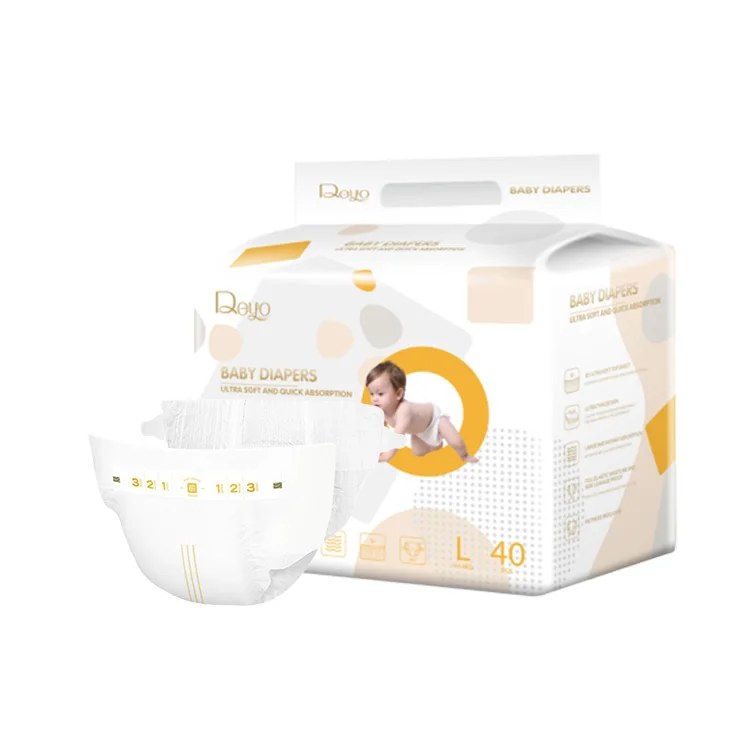 T Shape 100% Biodegradable Elastic Waistband Muslin Diaper with Wet Indicator Diapered Online in Yemen