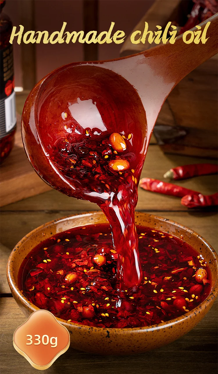 JI XIANG JU hotsale hot chili sauce twist cap bottle chili sauce 100ml