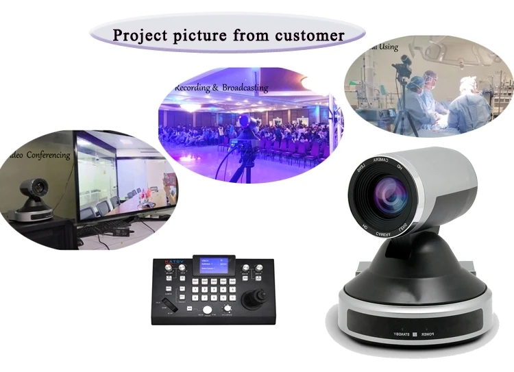 HOSODO google online meeting recorder PTZ NDI head conference camera 20X usb sdi hd video camera for Youtube