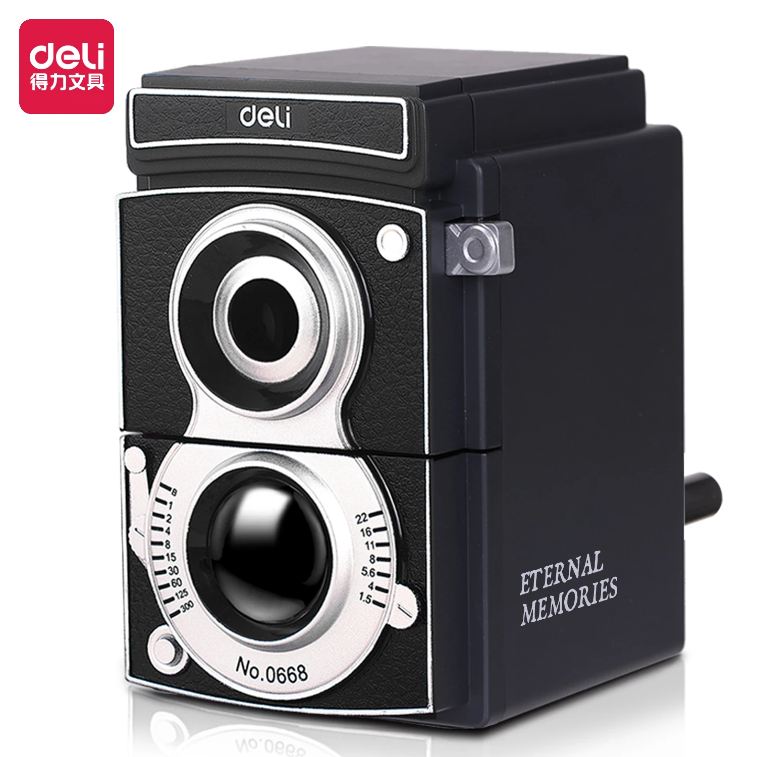 Retro Adjustable Hand Roller Manual Sharpening Tool School Supplies Camera Pencil Sharpener