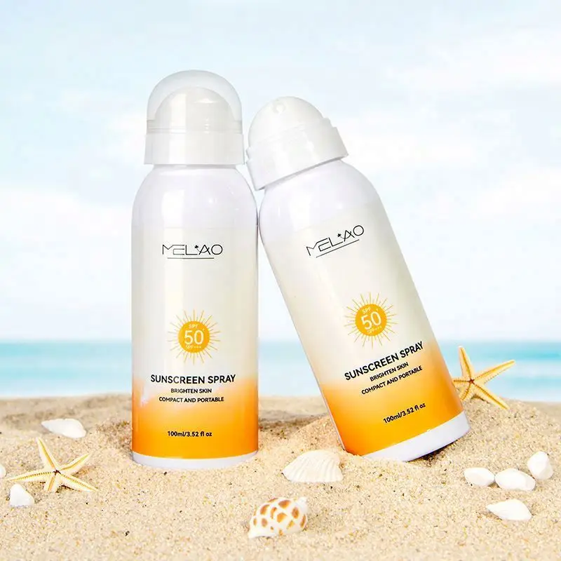 UV Spf 30 & 50 With Mattify Effect Tinted Wholesale Facial Cream Zinc Oxide Mineral Sunscreen Spray
