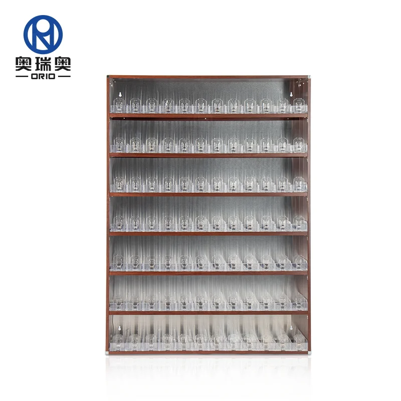 OEM Tobacco Shelf Cigarette Dispenser for Supermarket Smoking Smoke shop shelves Tobacco Pusher Tray  Metal display cabinet