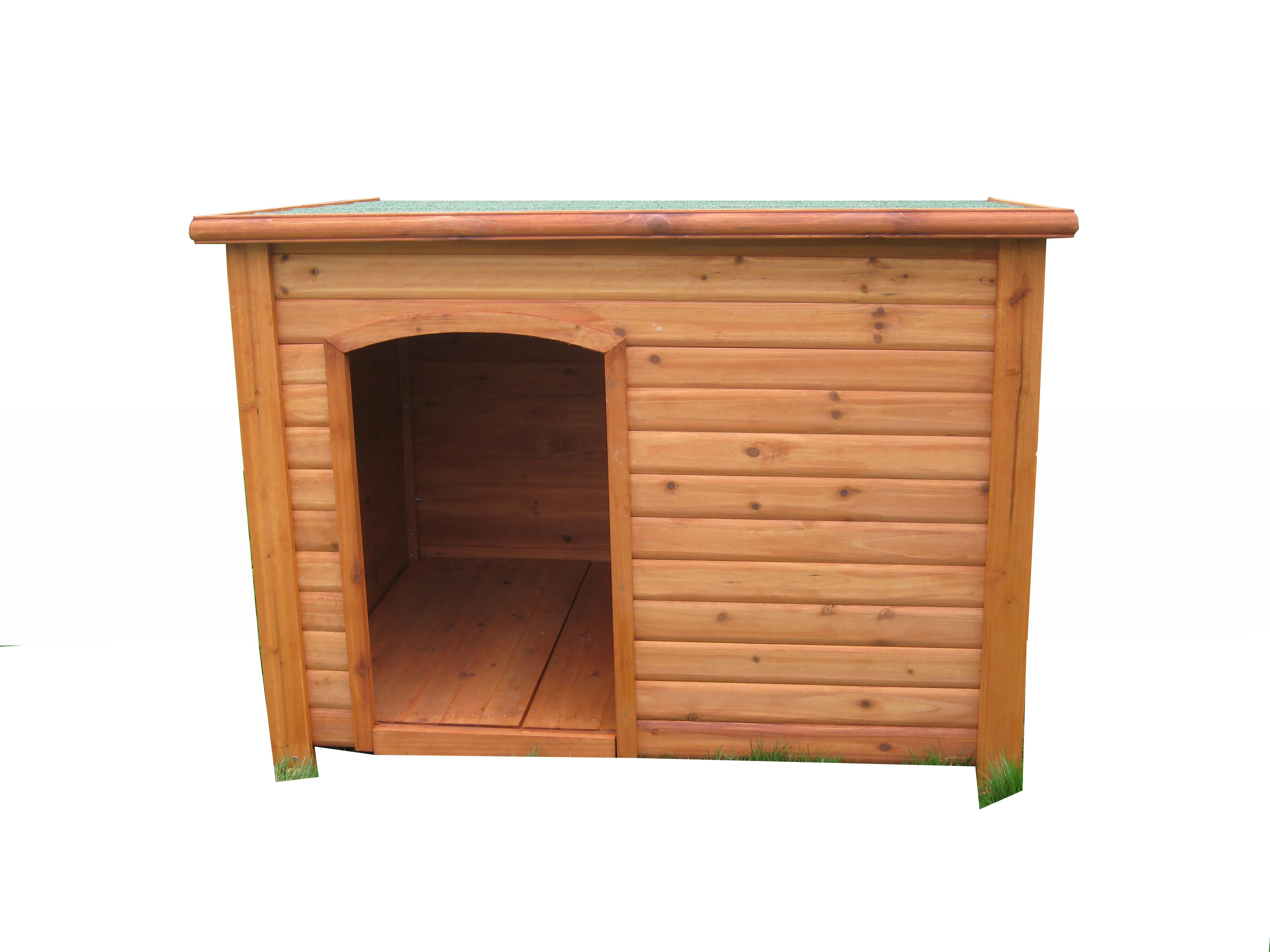 Puppy Canine Flat Roof Kennel Large Indoor Pet Cages House Home Cat Playpen Shelter Fence Wooden Dog House for Home