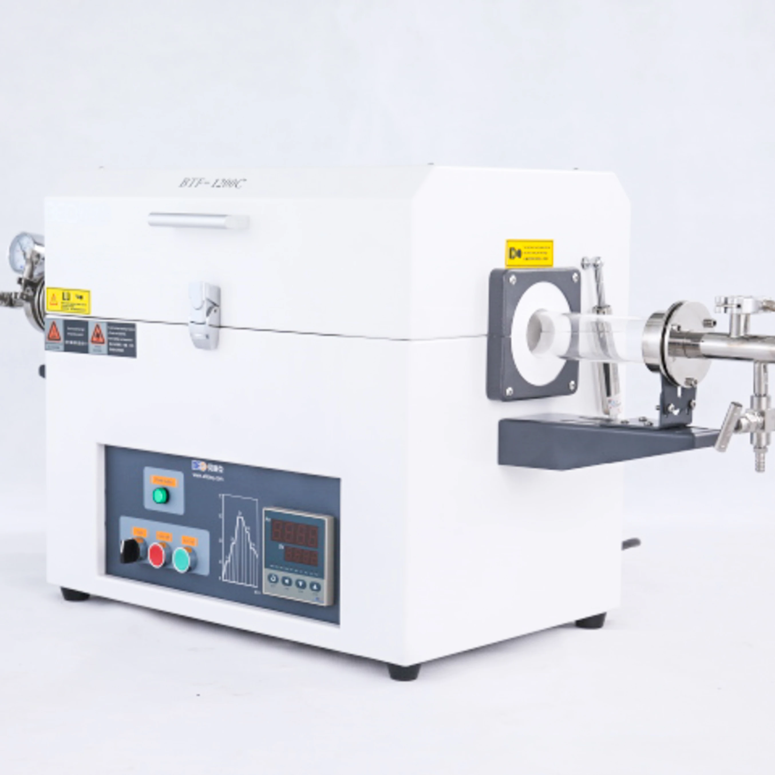 
quartz tube heat treatment furnace experimental electric furnace 