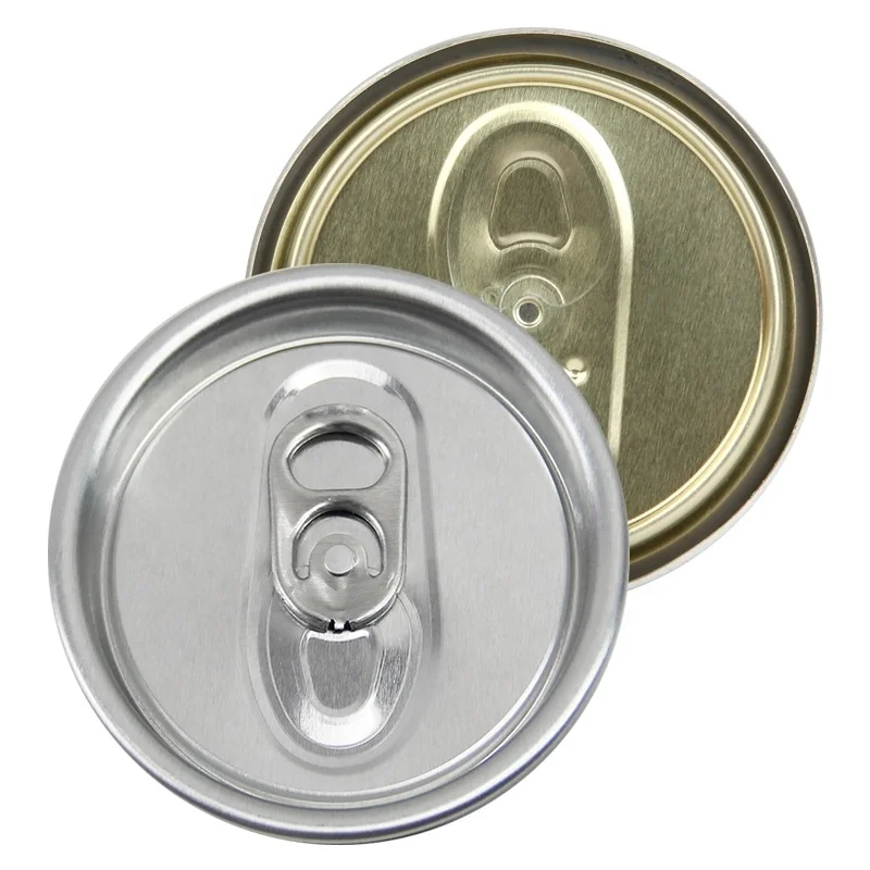 200 202 206 52mm 57mm eoe easy open end Aluminum lid for soda juice beer energy drinks beverage can