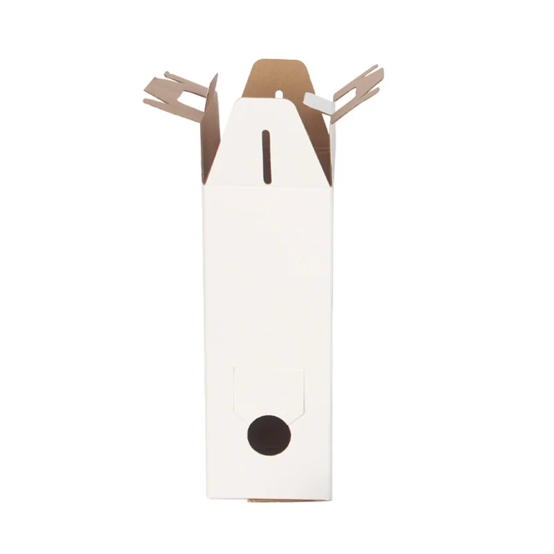 LOKYO 160oz Portable takeout beverage to go disposable coffee paper box with handle