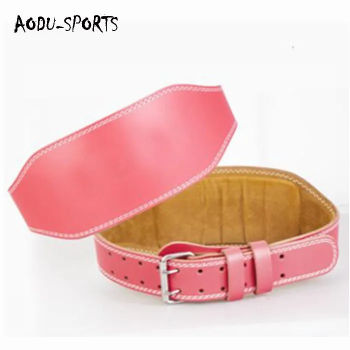 Лидер продаж на заказ розовый пояс для занятий фитнесом женщин пауэрлифтинга
