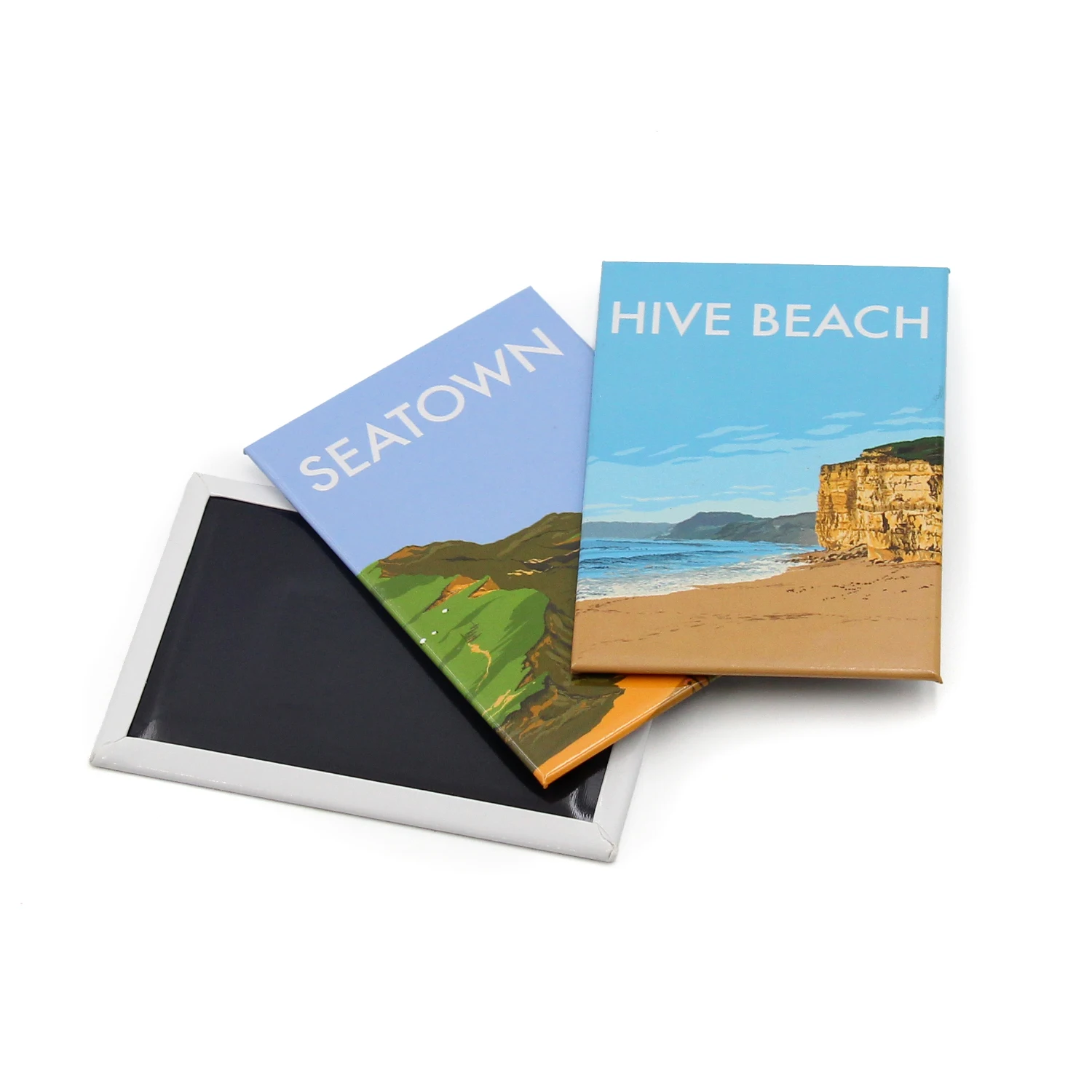 Supplies 80*53mm nice scenery printed photo fridge magnet custom tourist souvenir magnet for home decoration fridge