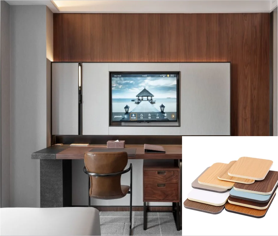 Wood Bamboo Charcoal Wood Veneer PVC Panel Decor Marble Slab PVC Wall Bamboo Wood Fiber Marble Wall Panel