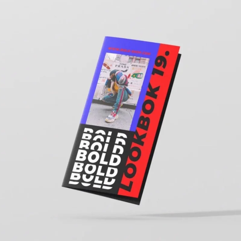 Custom Design Custom Promotional Business Flyer Printing for Discount Advertising Brochure Leaflet Printing