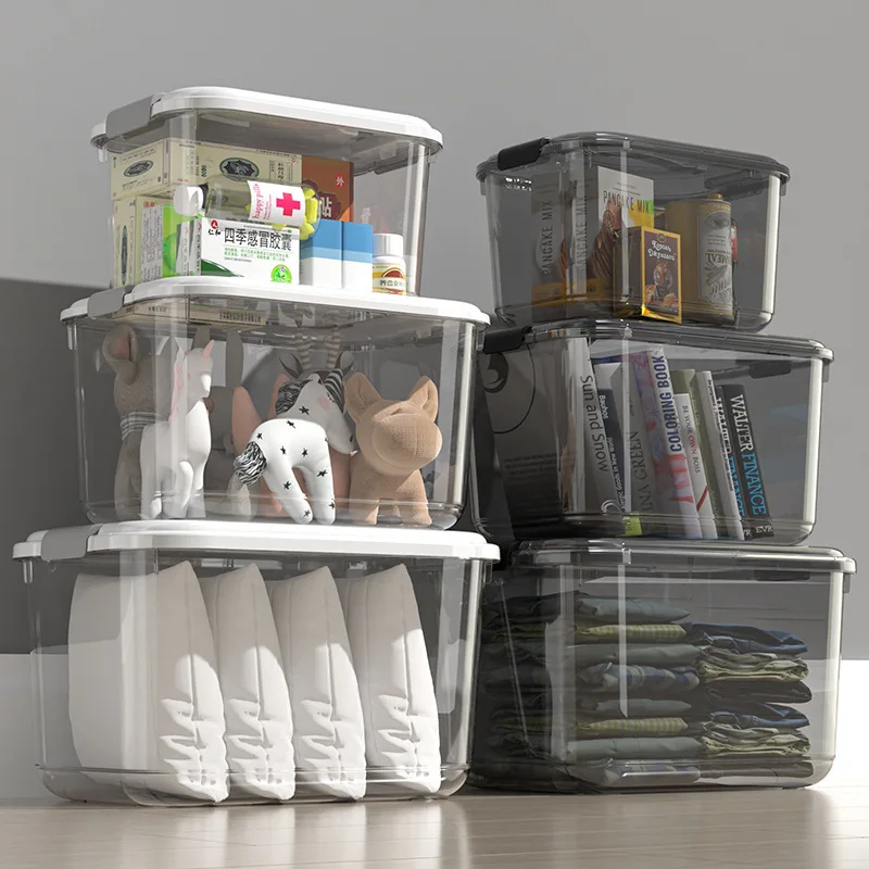 PP plastic Storage Box Container Home Organizer Box Laundry Basket Closet Toy Storage Box