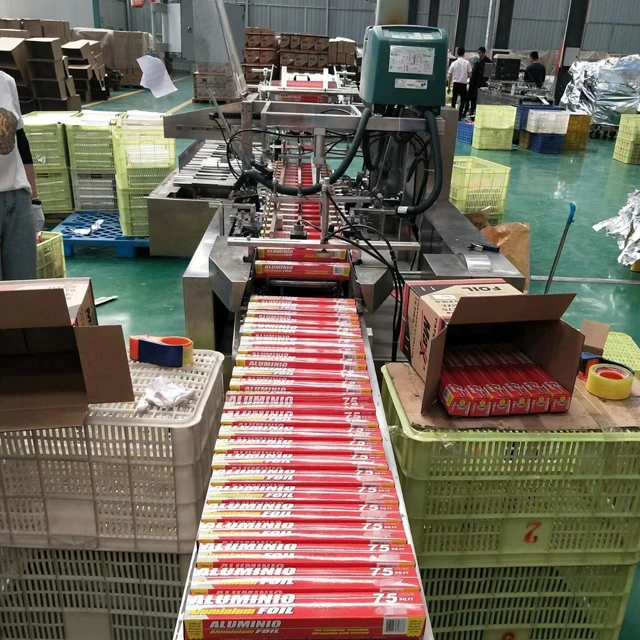 High Quality 10 11 12 18 micron baking food packing  100m 150m aluminum coated foil for packaging