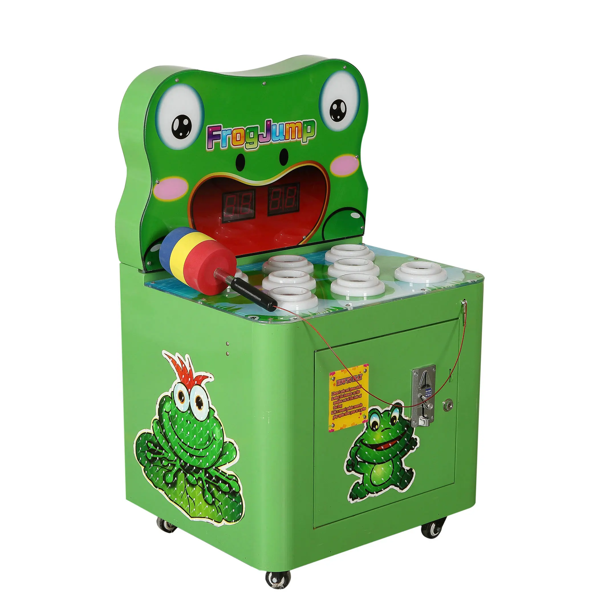 Hit frog hammer game kids hammer game kids play hammer game machine