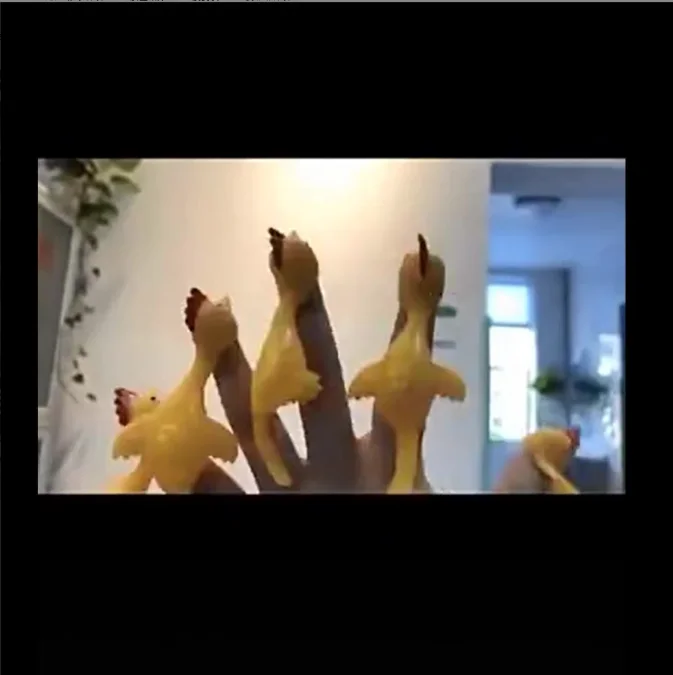 Manufacturers wholesale  Stretch Slingshot Catapult Finger flying Toys Ejection Toys Kids TPR Animal Shooting Toys