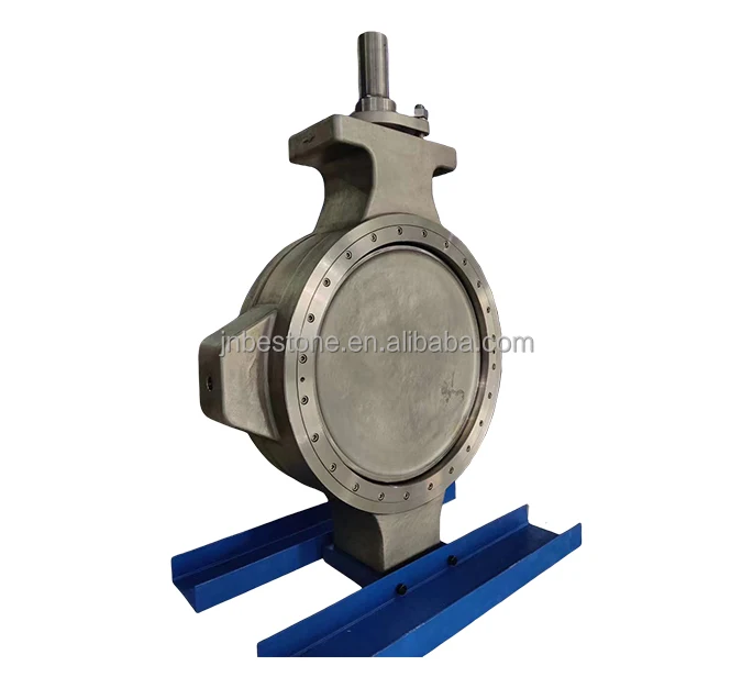 Metal to metal Seat Seal Big size Lug Type SS eccentric Butterfly Valve