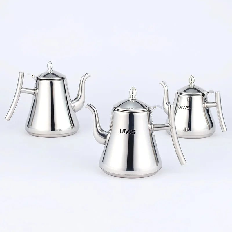 Hot Sale Tea Kettle Stainless Steel Coffee Kettle With Filter Serving Arabic Kettle