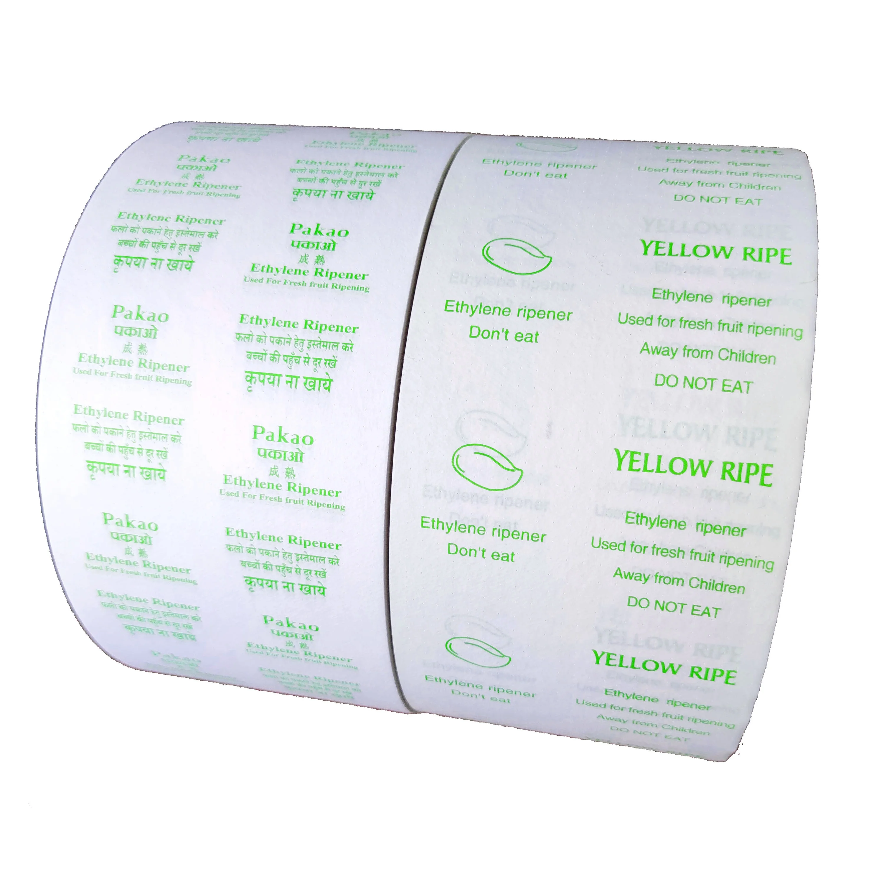 Banana Mango Vinyl Ripening Agent Wrapping Paper with Custom Printing