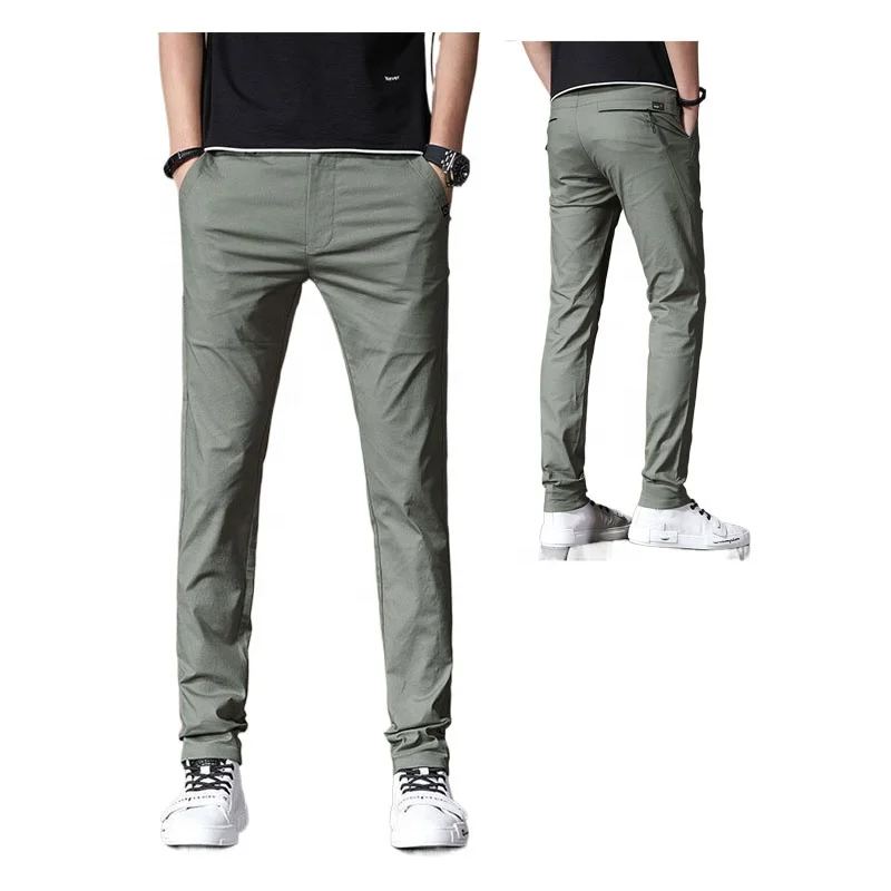 Casual pants men Korean version slim slim feet