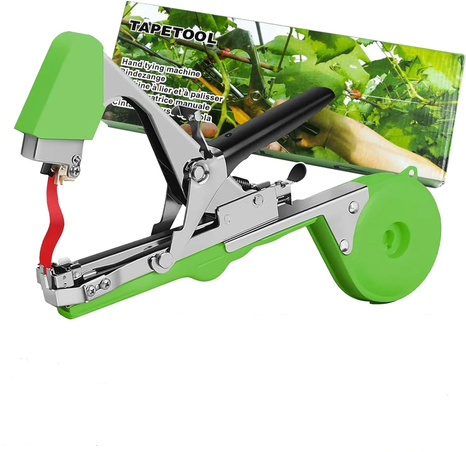 Tape Tying Tool Staple Gun Machine for Labor Saving Garden Plant Vine Tie