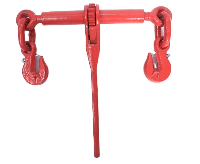 Chenli wholesale ratchet type load binder painted red hardware rigging fittings