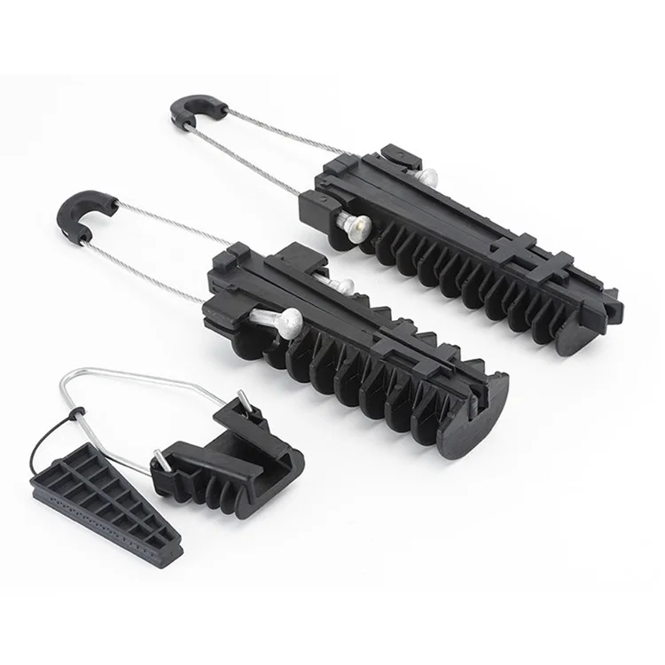 Классический дизайн регулируемый кабель ADSS анкерный пластиковый Натяжной зажим для натяжения