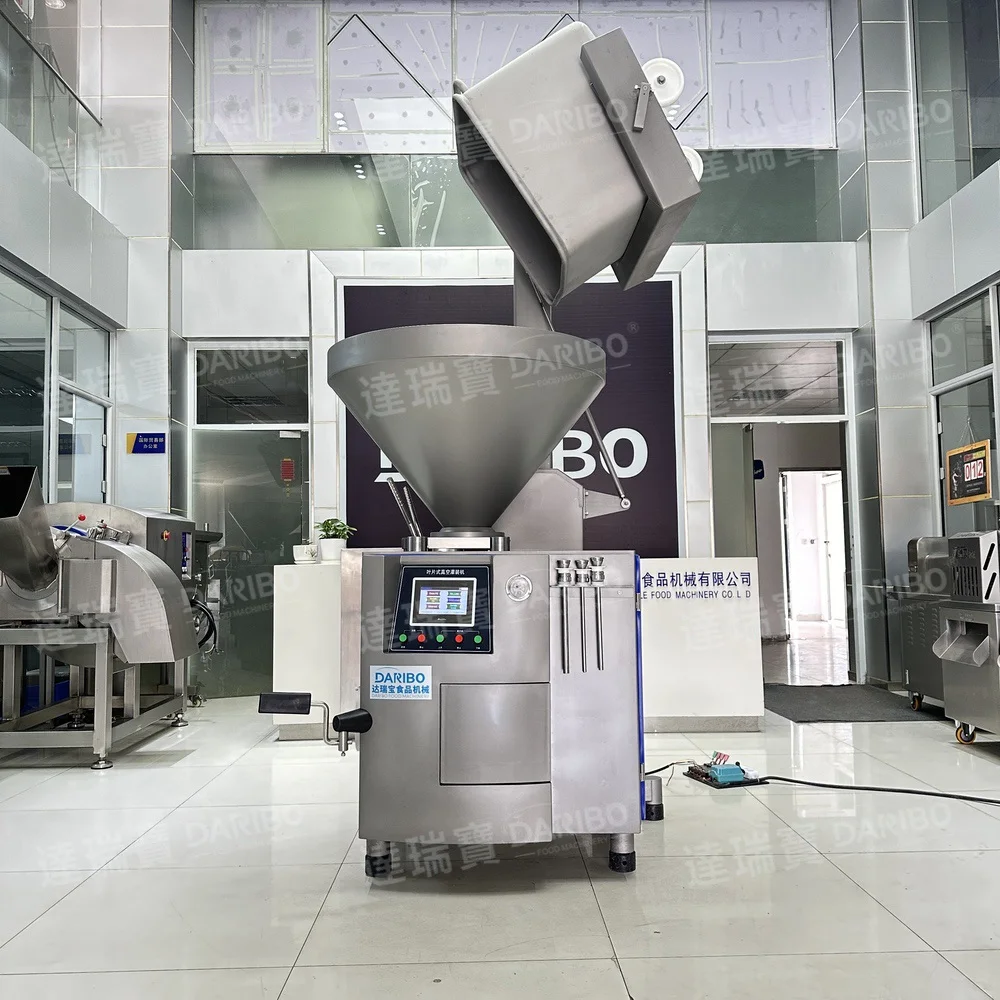 2024 Heavy Duty Vacuum Sausage Stuffing Machinery Line Food Processing Equipment for Sausage
