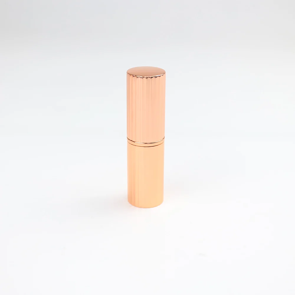 Most Popular Private Logo Bulk Buy Clear Rose Gold Aluminum Lipsticks Tubes Container Factory Direct Supply