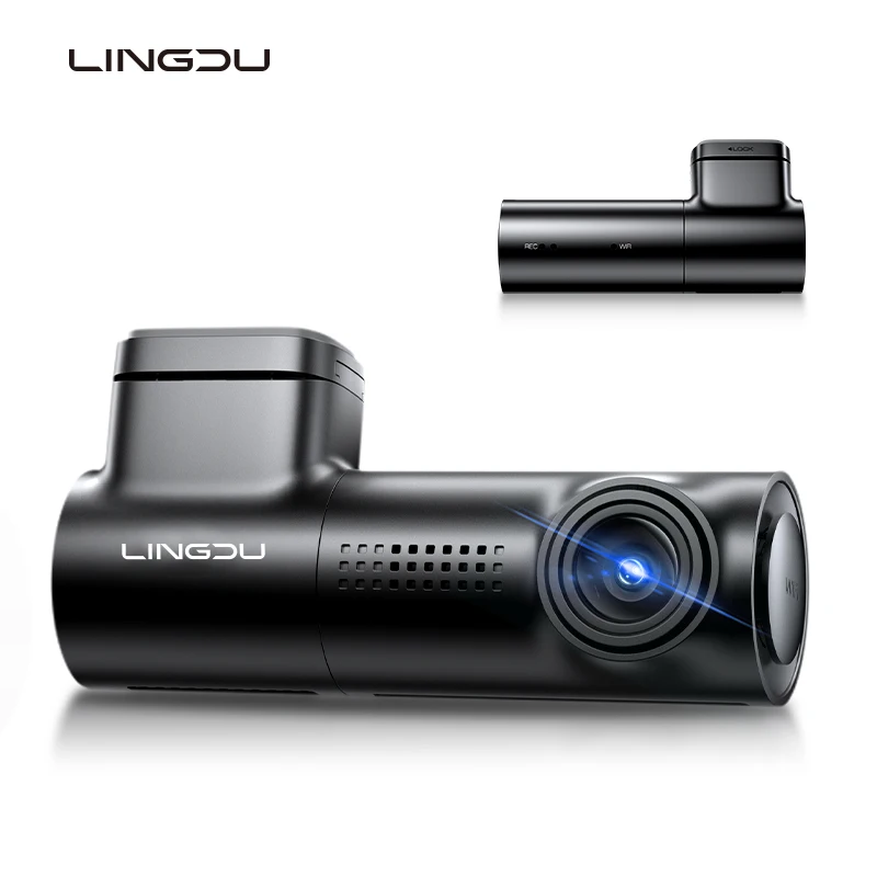 LINGDU D08 1296P Wifi WDR Dashcam Support G-Sensor Parking Mode Time Lapes Recording Car Black Box Dash Cam DVR