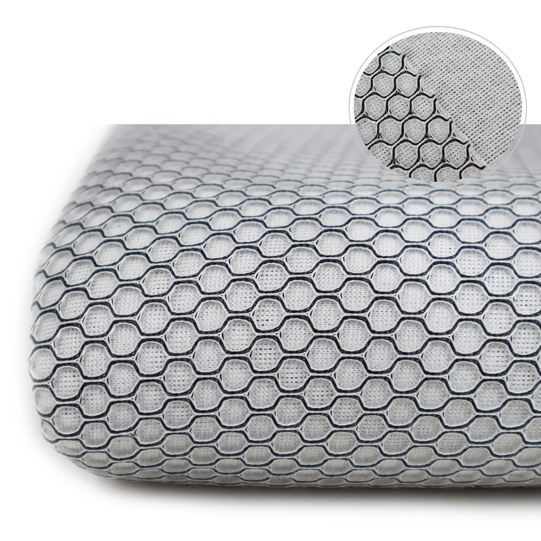 Breathable and comfortable 4D 100% polyester net fabric mesh for various purpose