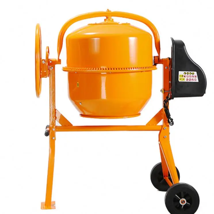 Mini Vertical Concrete Household Building Small Mortar Mixer Hand Push Fish Chicken Pig Feed Electric Mixer