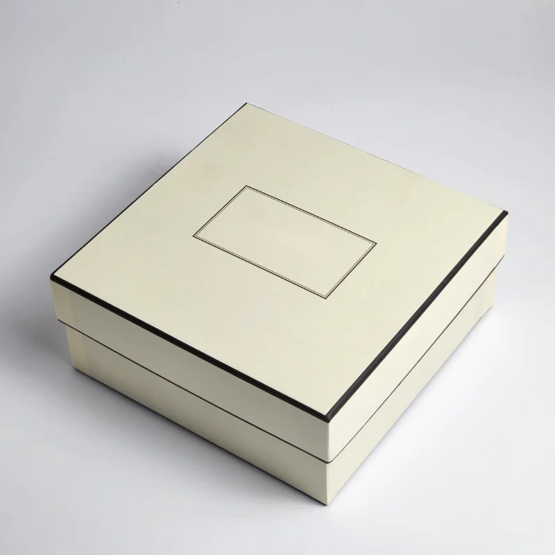 Recyclable Art Texture Paper Luxury Perfume Paper Packaging Gift Set Box with Paper Bag and Thank You Card Envelope