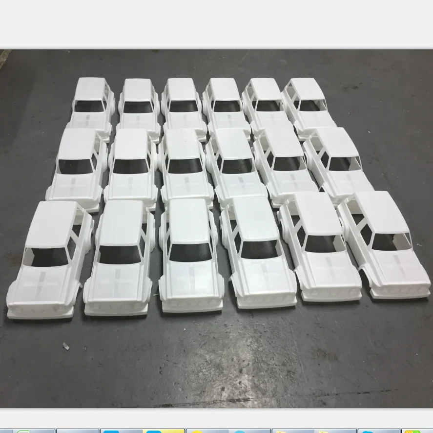 China Vacuum Casting Service OEM Casting Cartoon Character Doll Car Mold Parts