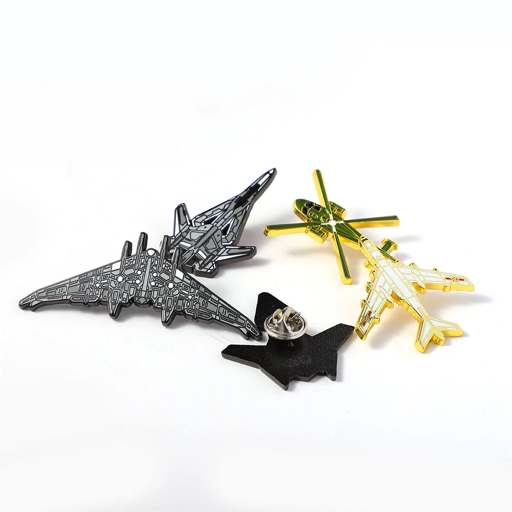 Персонализированные нагрудные значки для самолета