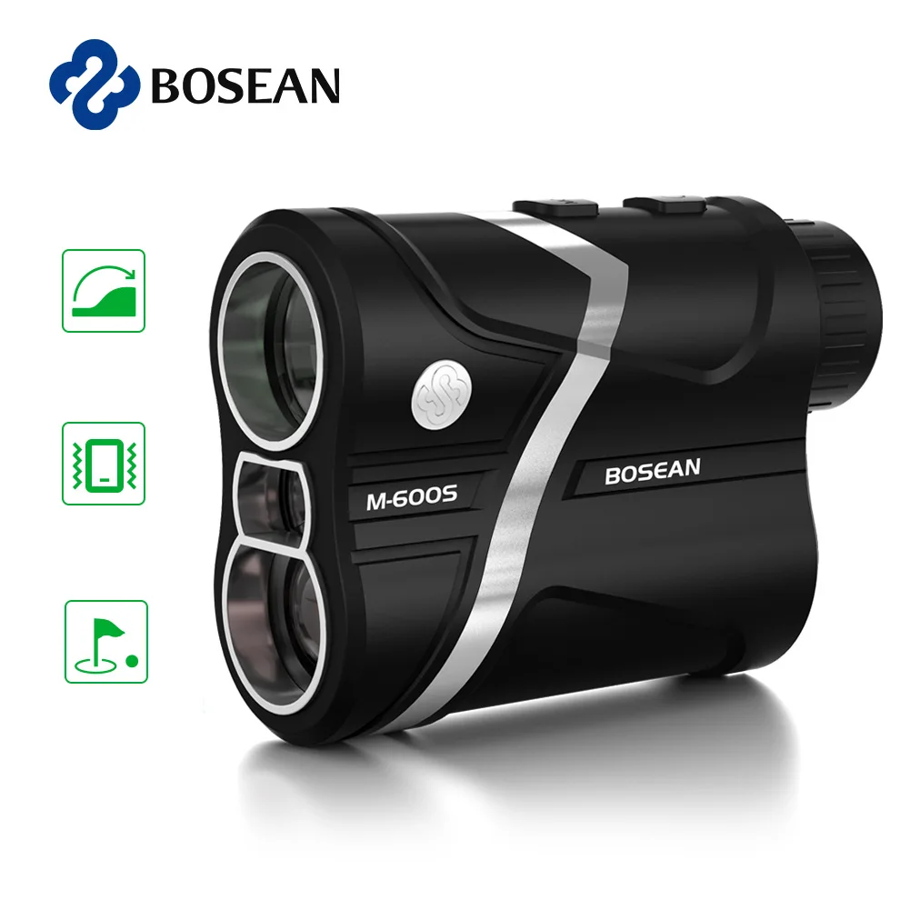 Bosean Small Personal Golf Shooting Rangefinder Scope 600m/1000m Pocket Laser Range Finder