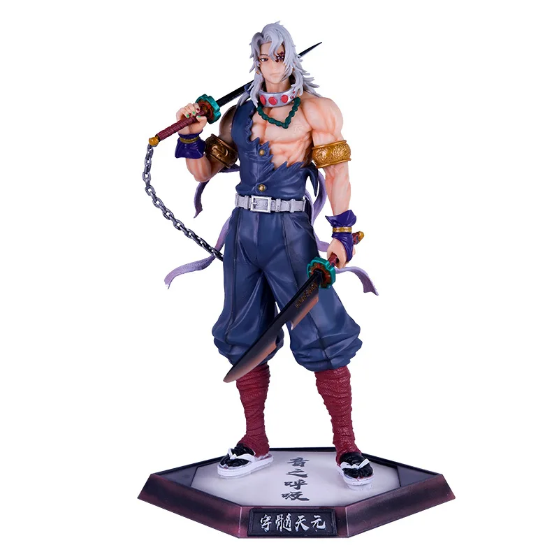 Hot Sale 30CM GK Demon Slayer Giyuutarou Daki Tsugikuni Yoriichi Kokushibo Douma Japanese Anime Action Figures