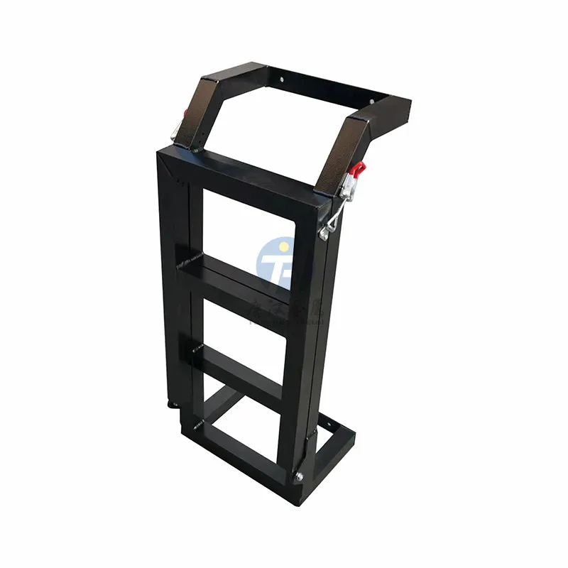 4x4 Wholesale Pick up/truck/ute canopy rear aluminum folding ladder stable easily mounted ute canopy accessory