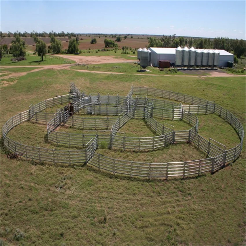 Factory Price Multi Function Square Tube Galvanized Livestock Metal Horse Fence Cheap Fence