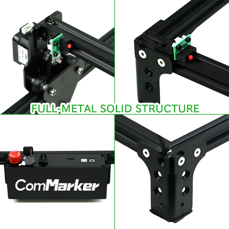 CNC Commarker T1 Max 40W Laser Cutter 40X50cm Large Lazer Engraving Machine portable Tombstone Engraving Machine