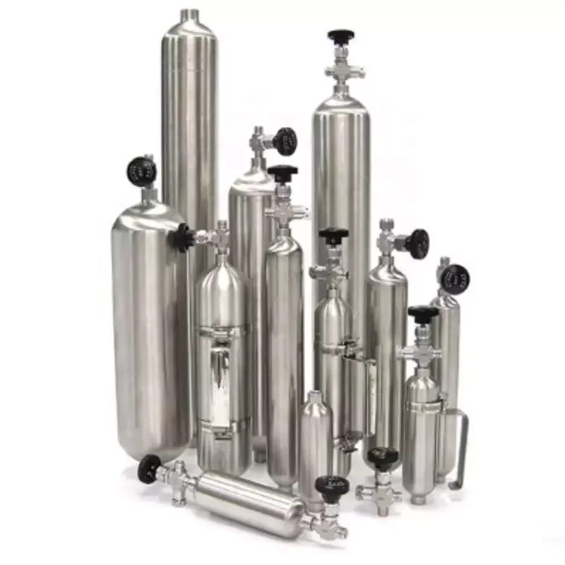 Нержавеющая сталь 316L 3000 psi 150 мл 300 500 газовый баллон для проб CNG масляная Лабораторная система