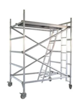 Wholesale New Design Telescopic Scaffold Ladder With Integral Platform Stabolisers
