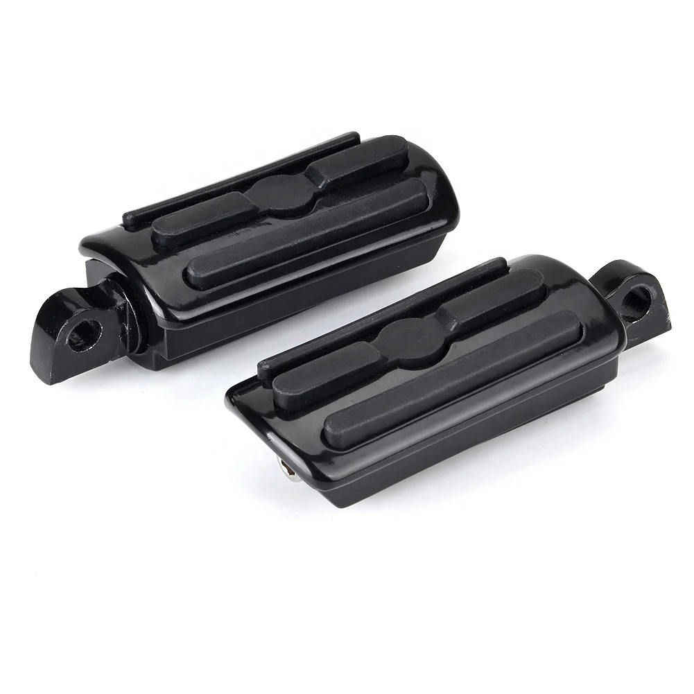 Universal 10mm Motorcycle Highway Pegs Foot Pegs Foot Rest Fits For Harley Models with Male Mount-style Foot Pegs Supports
