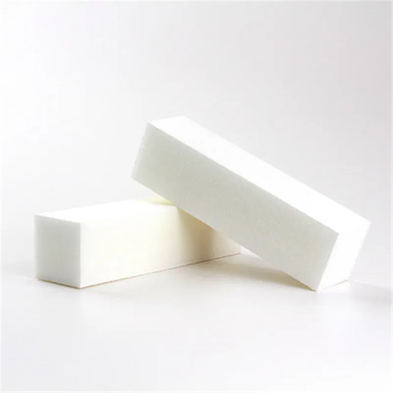 Promotional Fabriquant Shiner White 180 Sponges Nail Buffer Block
